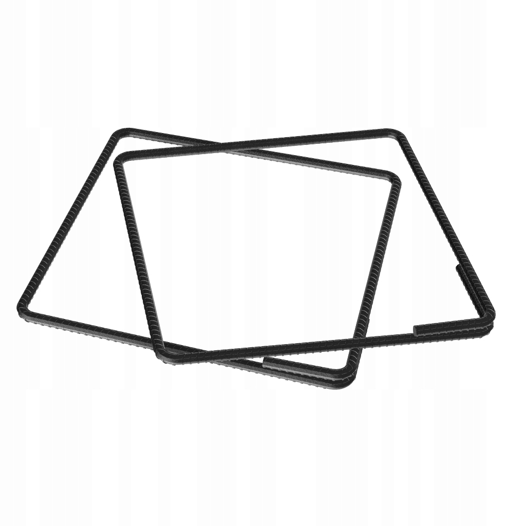 Strzemiona zbrojeniowe 20x25 żebrowane 100 sztuk