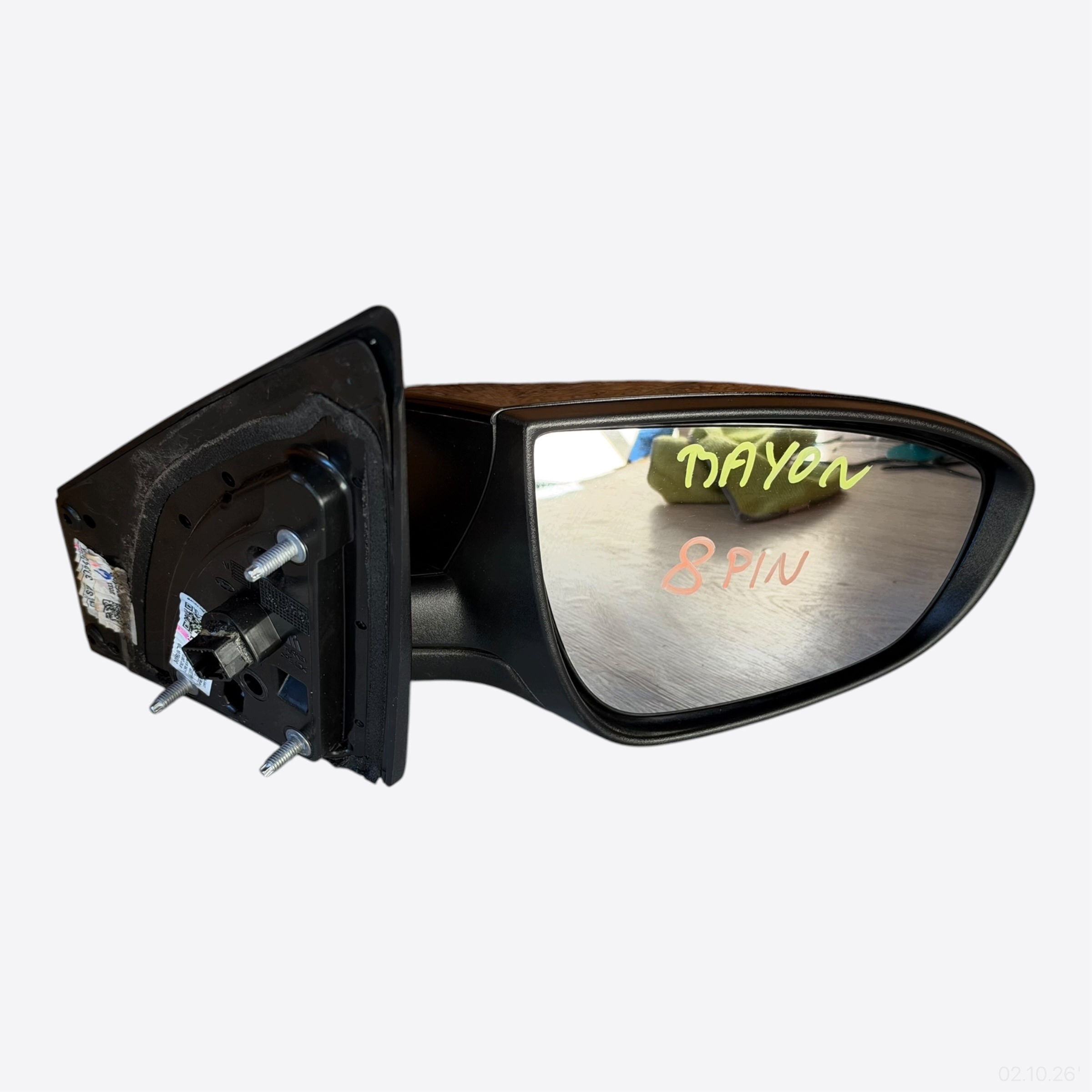mirror right HYUNDAI BAYON 2023 year 8 PIN