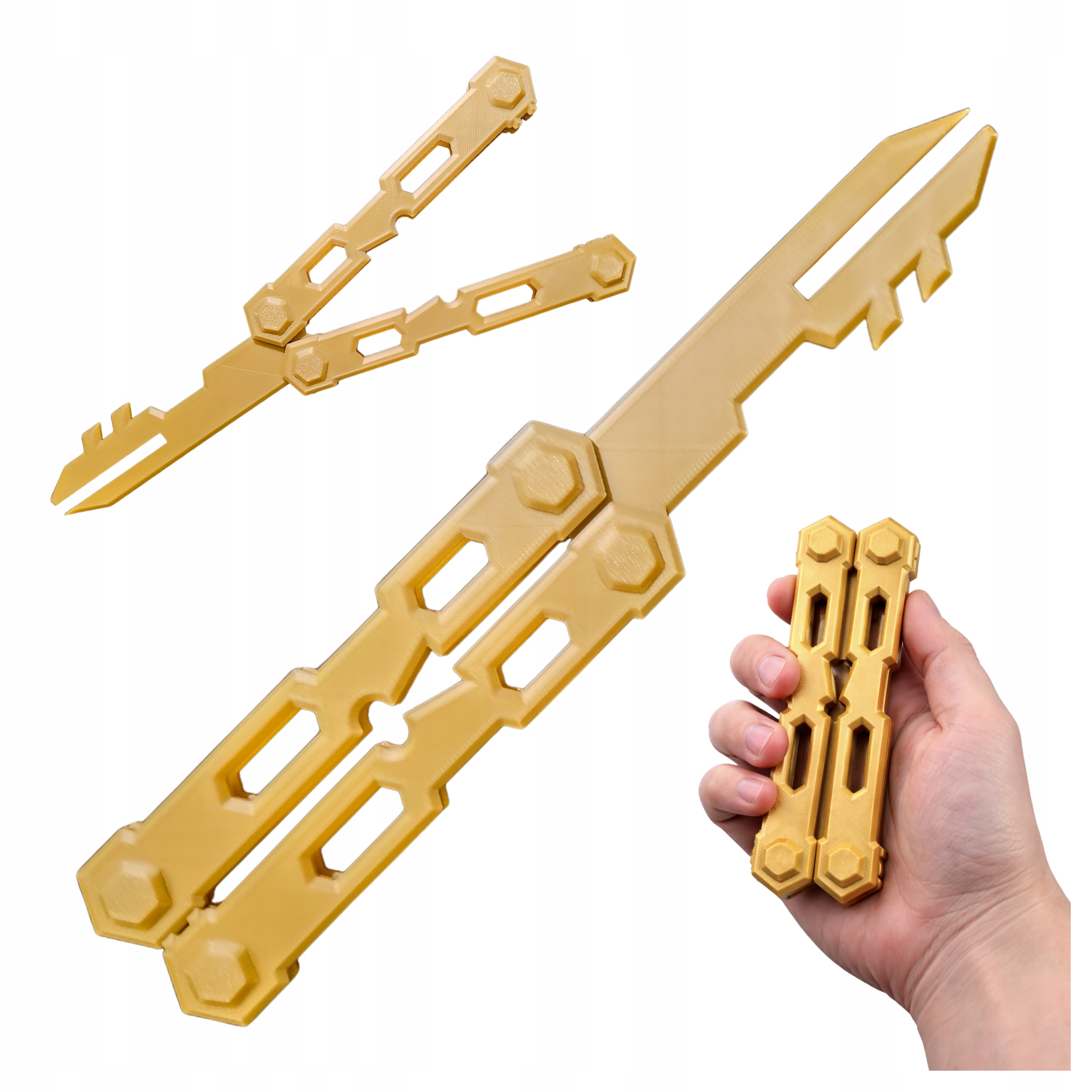 Keylisong Rivals Roblox bezpieczna Replika keyrambit nóż gadżet dla gracza