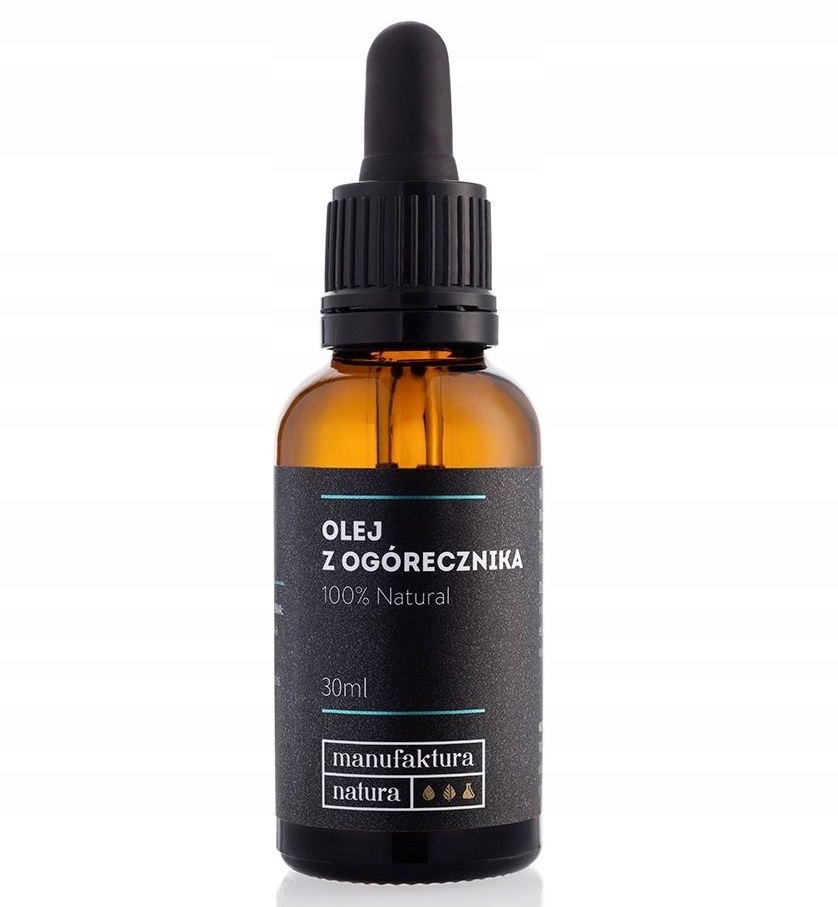 MANUFAKTURA NATURA OLEJ Z OGÓRECZNIKA GLA BARIERA HYDROLIPIDOWA ŁAGODZĄCY