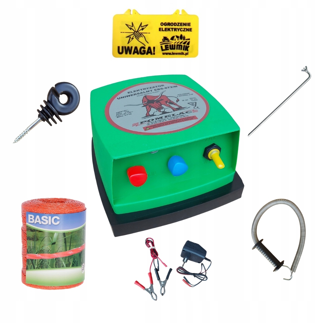 Pastuch Elektryczny Gotowy Zestaw EBS 500m