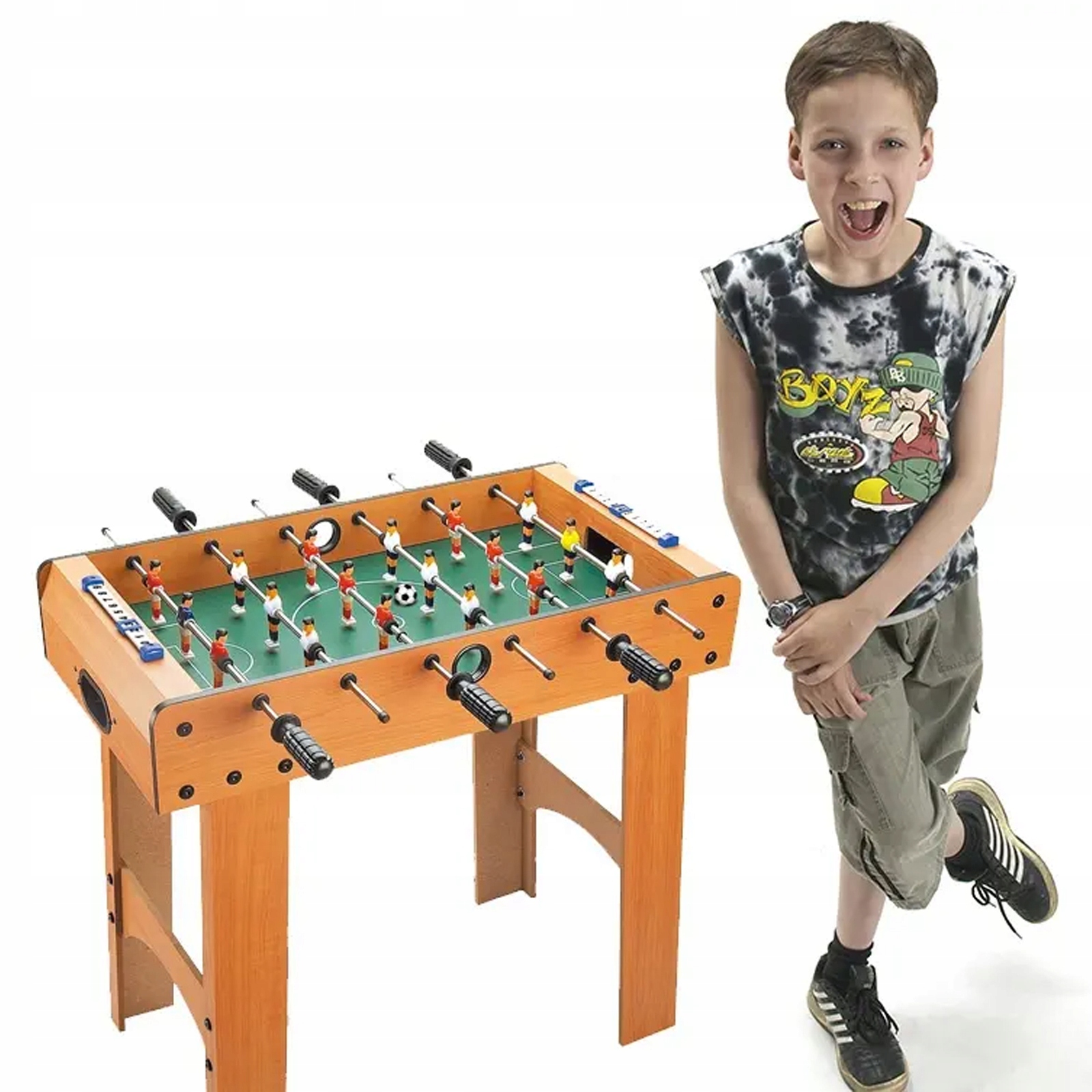 Piłkarzyki STÓŁ Gra Zręcznościowa GRY STOŁOWE Piłkarski DUŻY MATADI Model Football
