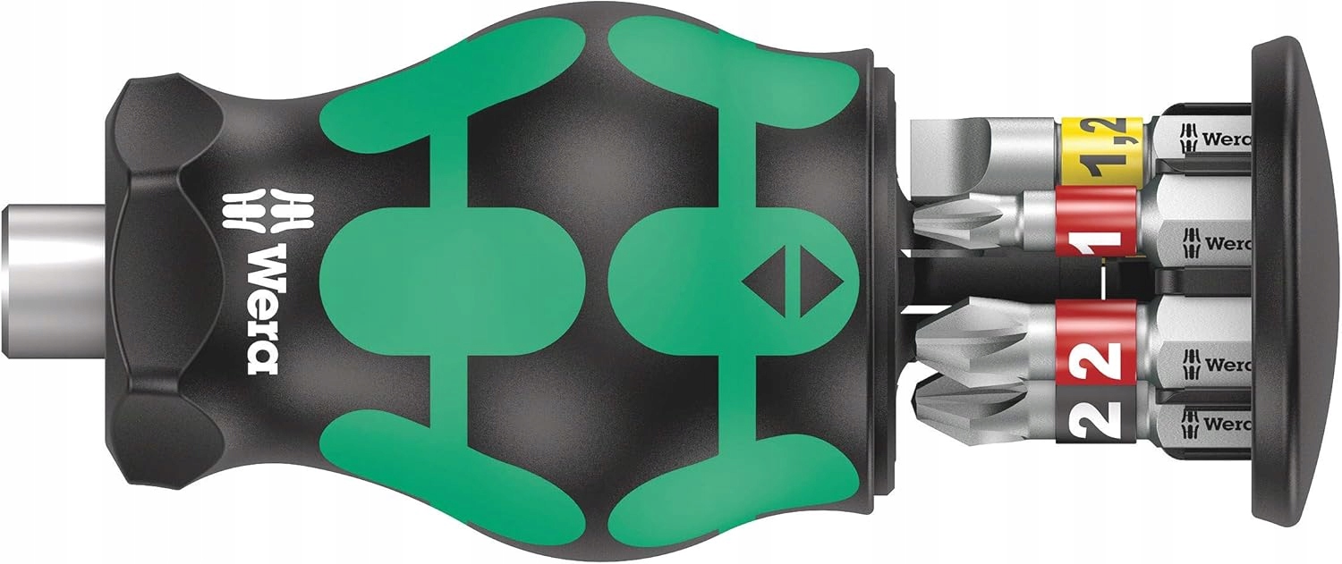 Wera Kraftform Kompakt Stubby 1 Šroubovák s zásobníkem bitů