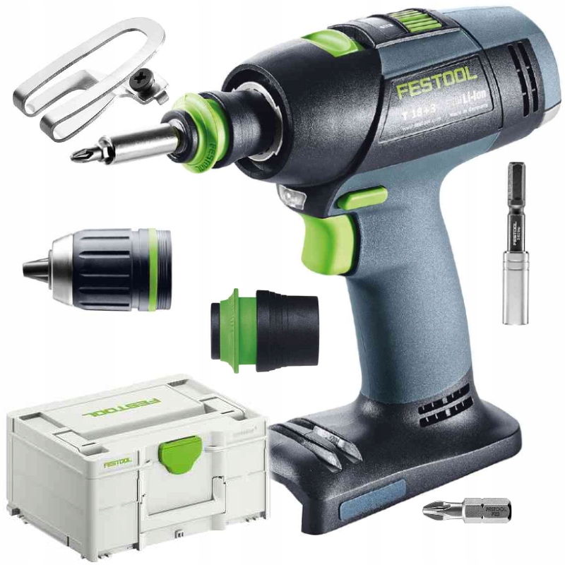 Festool wiertarko-wkrętarka T 18 3-Basic