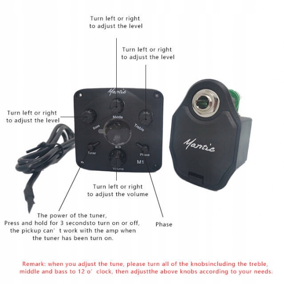 Mantic GT-10GCE SB - Gitara elektro-akustyczna Kod producenta GT-10GCE SB