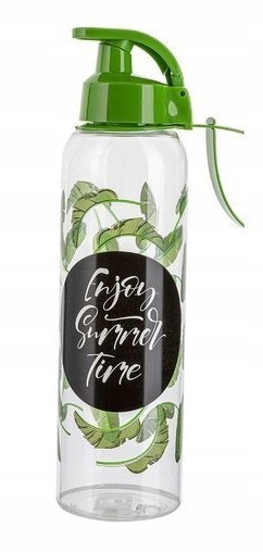 

Butelka Sport 750ML Z Uchwytem Florina Zielona