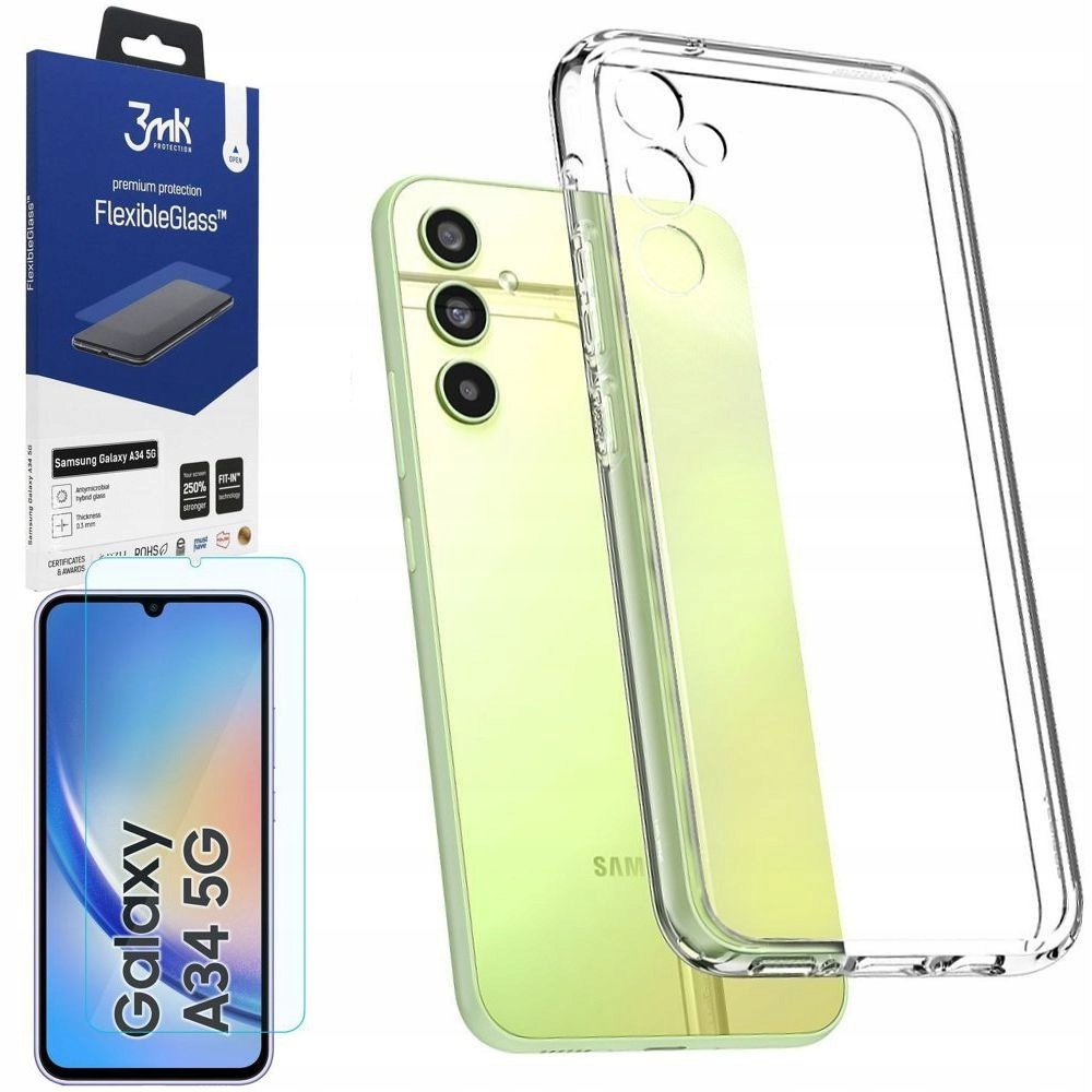 Spigen Ultra Hybrid Clear Case - For Samsung Galaxy A34 5G