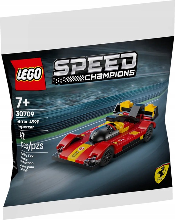 Lego(r)speed Champions 30709 Ferrari 499P Zestaw Dla Dziecka +7