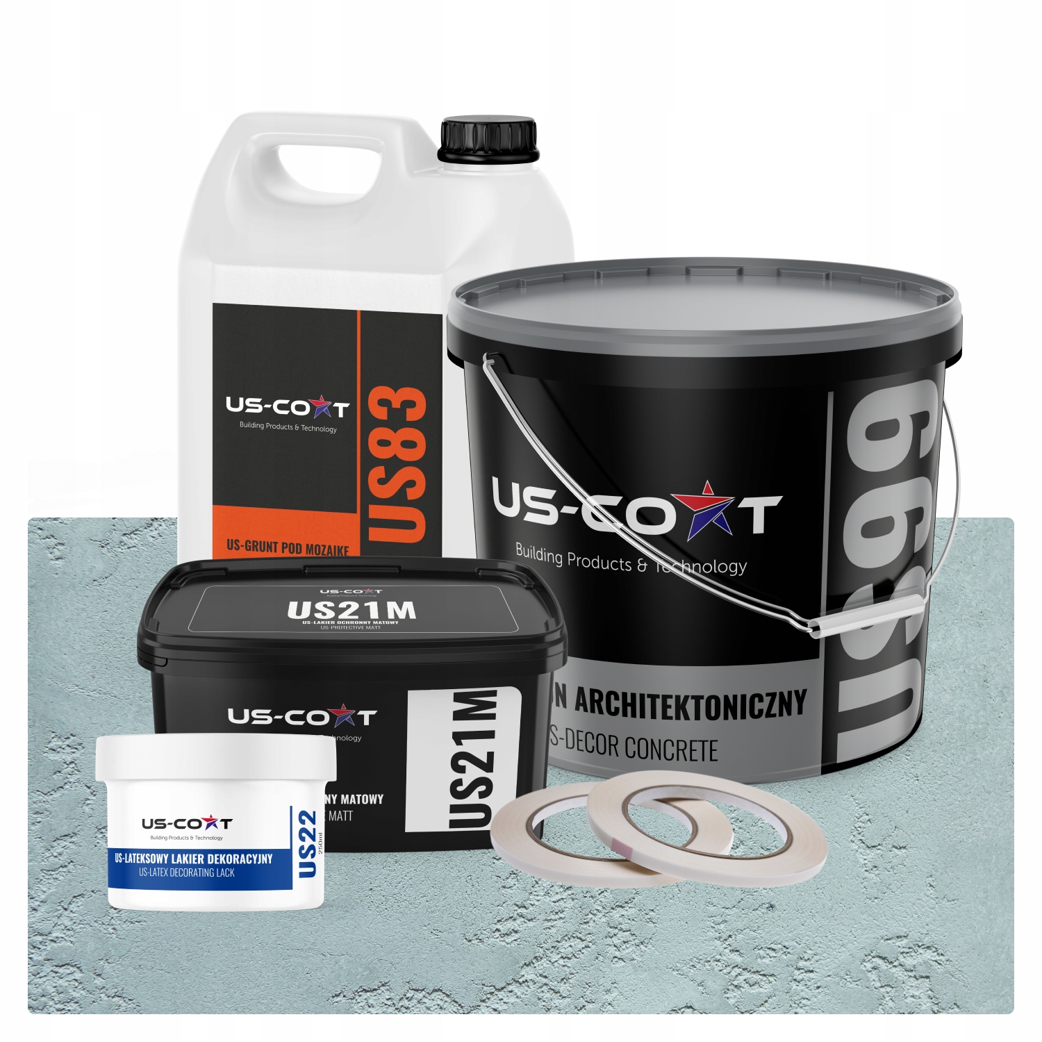 Interiérový Architektonický Betón, Svetlosivý