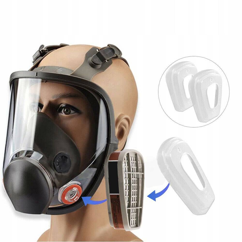 MASKA 6800 L LAKIERNICZA/ PRZECIWPYŁOWA PEŁNOTWARZOWA WIELOKROTNEGO Model Maska oddechowa