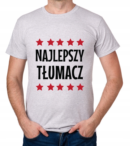 

koszulka Najlepszy Tłumacz prezent