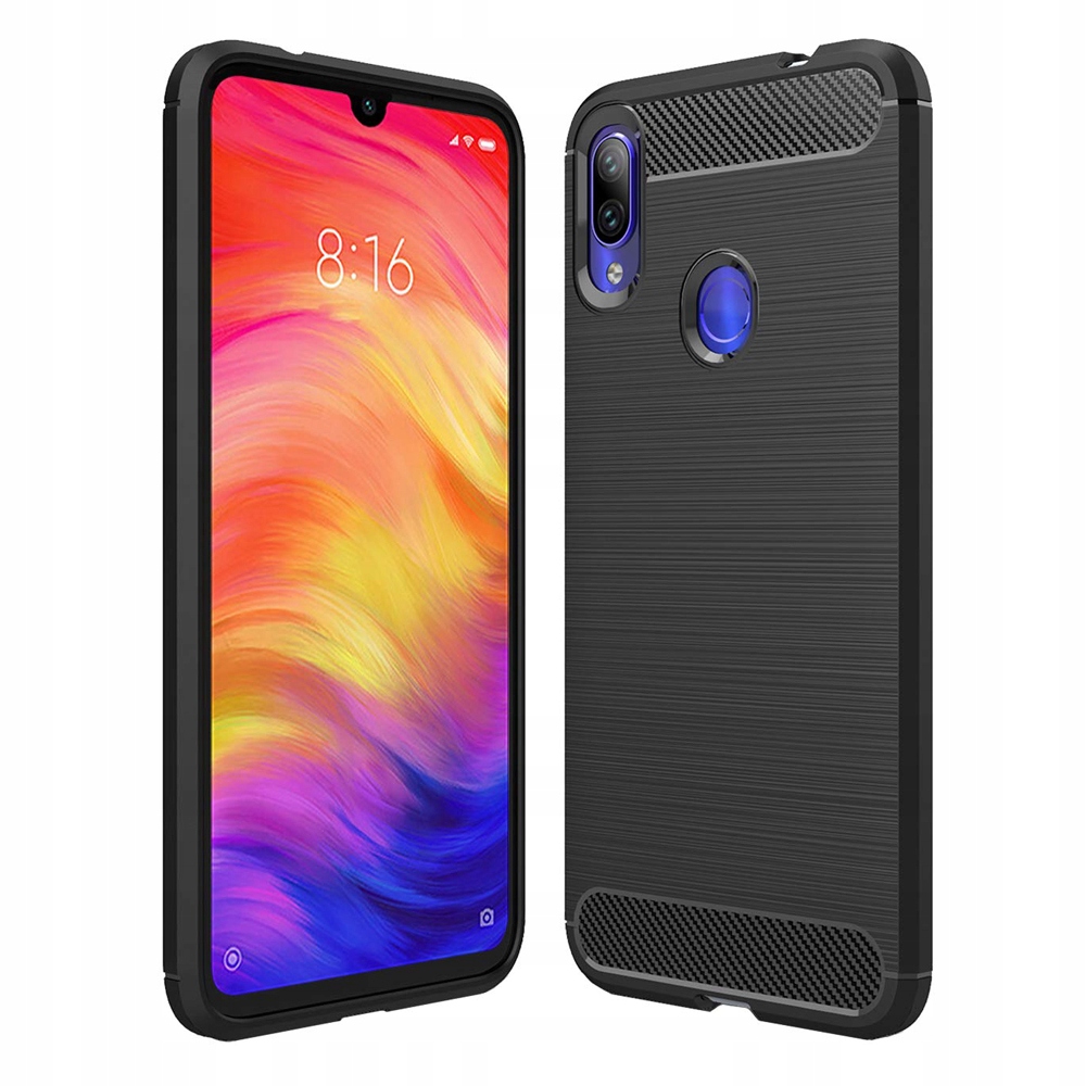 

Etui Karbon Szkło do Xiaomi Redmi Note 7 7 Pro