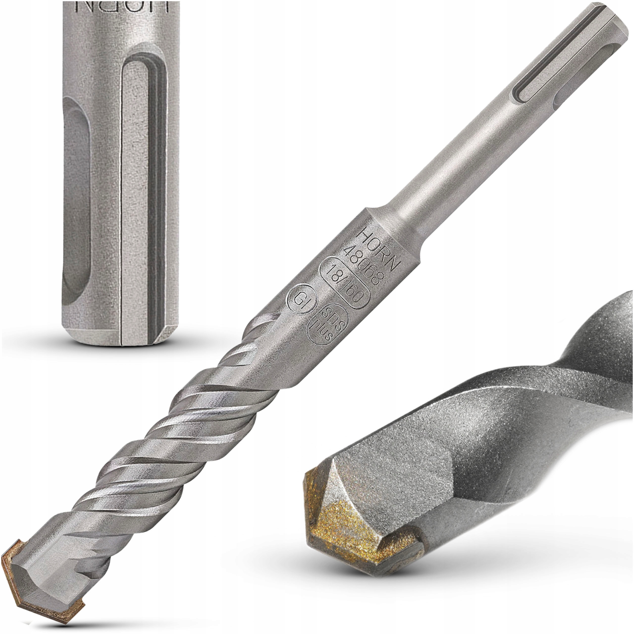 

Wiertło Do Betonu Fi 18mm Sds Plus Widia 18X160 mm