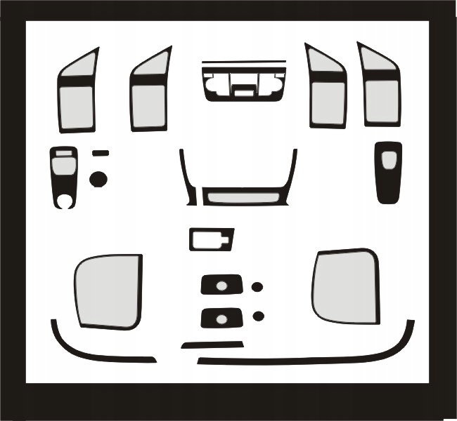 CITROEN JUMPER 06+ CLIMATRONIC OKLEINY KOKPITU DEKORY CARBON NAKLEJKI DESKA Długość 90 cm