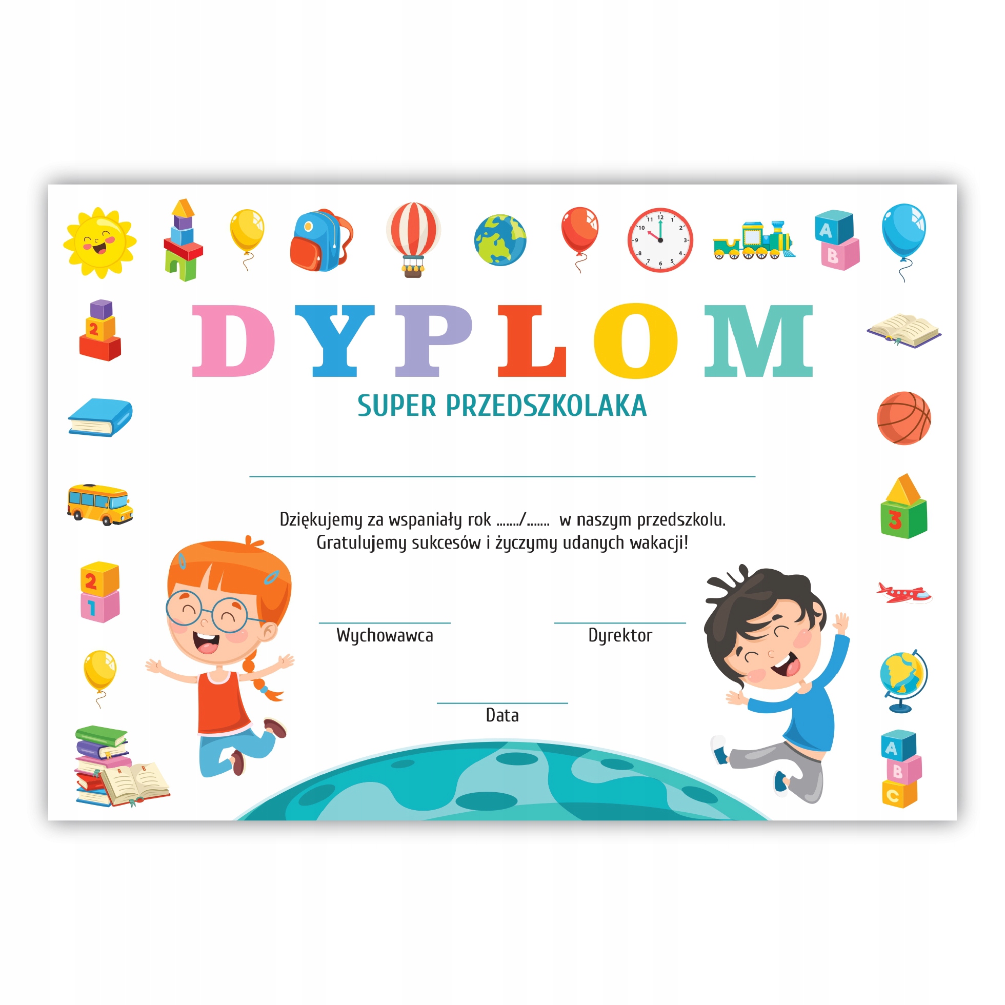 

Dyplom Przedszkolaka WZ8