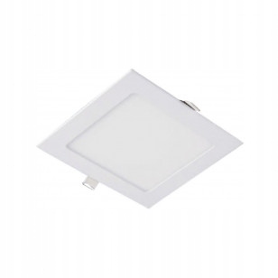 

Panel Led Podtynkowy 12W Kwadrat Biały Nw