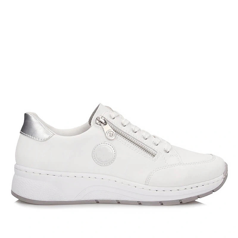 Klasické dámské kožené tenisky Rieker N6508-80