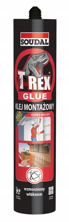 

Soudal T-rex Klej Montażowy Mocny 380g