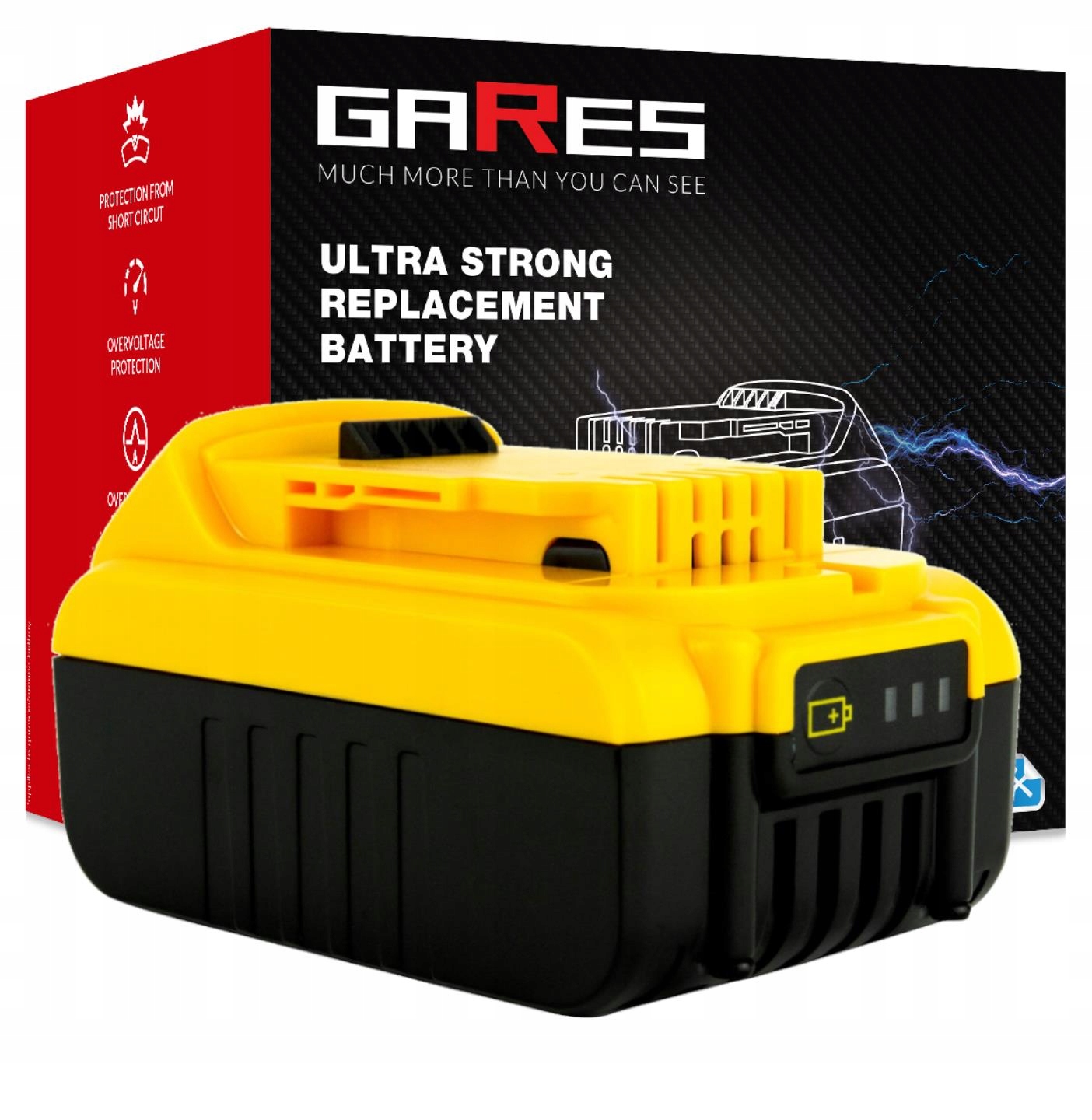 Baterie Akumulátor pro Dewalt DCH253 DCB205 18V 5Ah