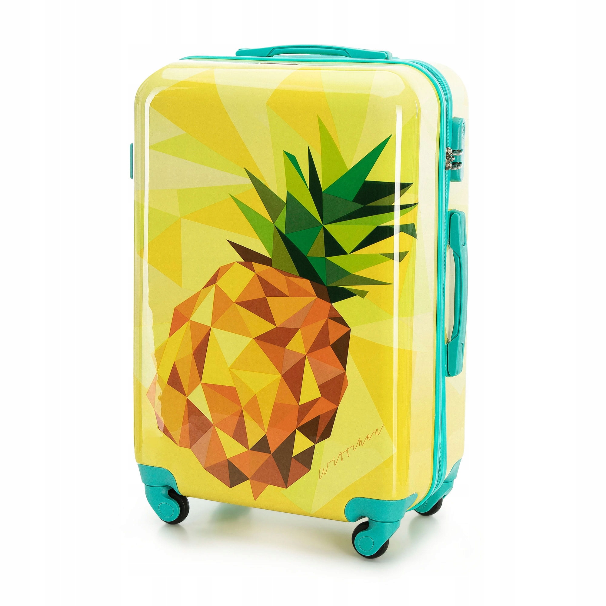 Zestaw walizek z kosmetyczką WITTCHEN 56-3A-64K-55 Model 56-3A-64K-55