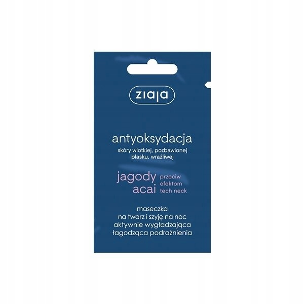 

Ziaja Jagody Acai maseczka wygładzajaca 7ml