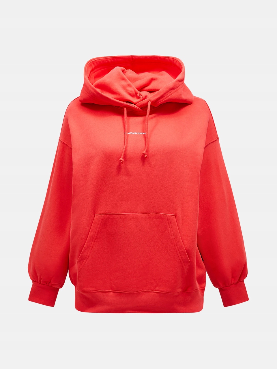Peak Performance Mikina Original Terry Hood Brilliant Red S