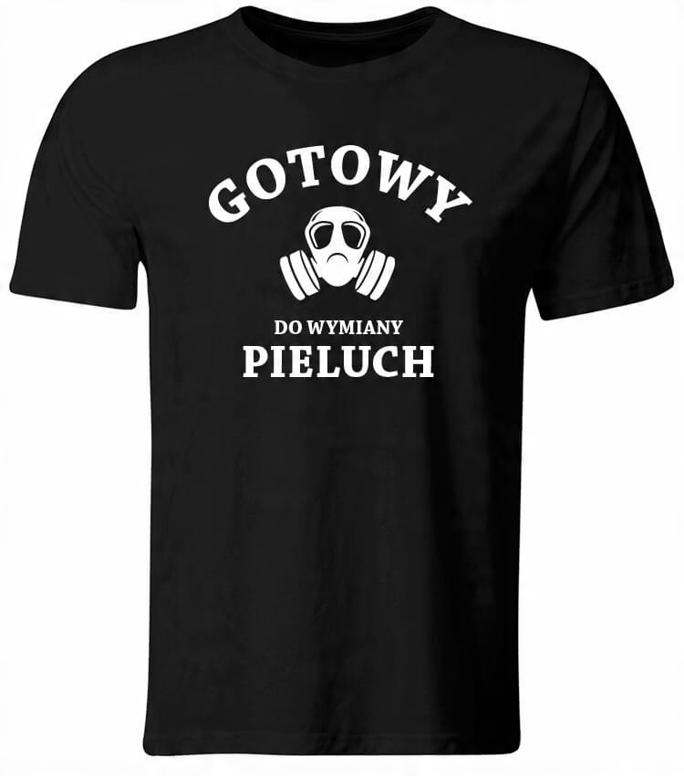 

Koszulka Gotowy Do Wymiany Pieluch Na Dzień Ojca