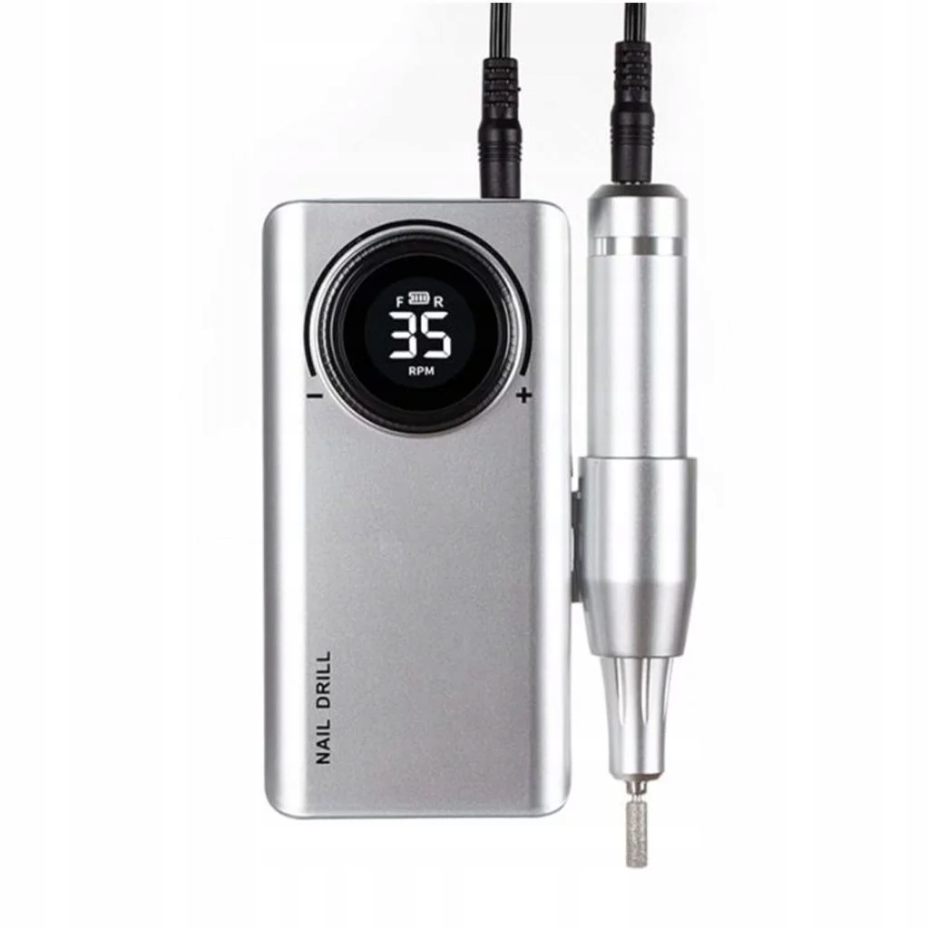 Frezarka Mobilna, Akumulatorowa do Paznokci, Manicure, 30W 35000 Rpm,