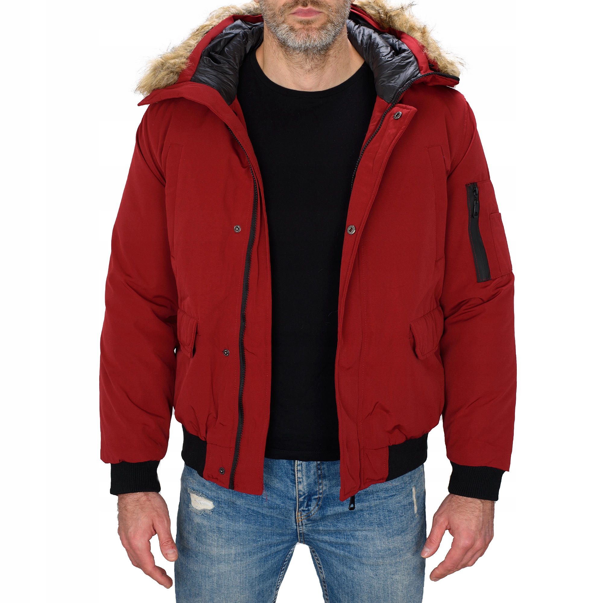 M780 r. L MĘSKA ZIMOWA KURTKA PIKOWANA BRAND