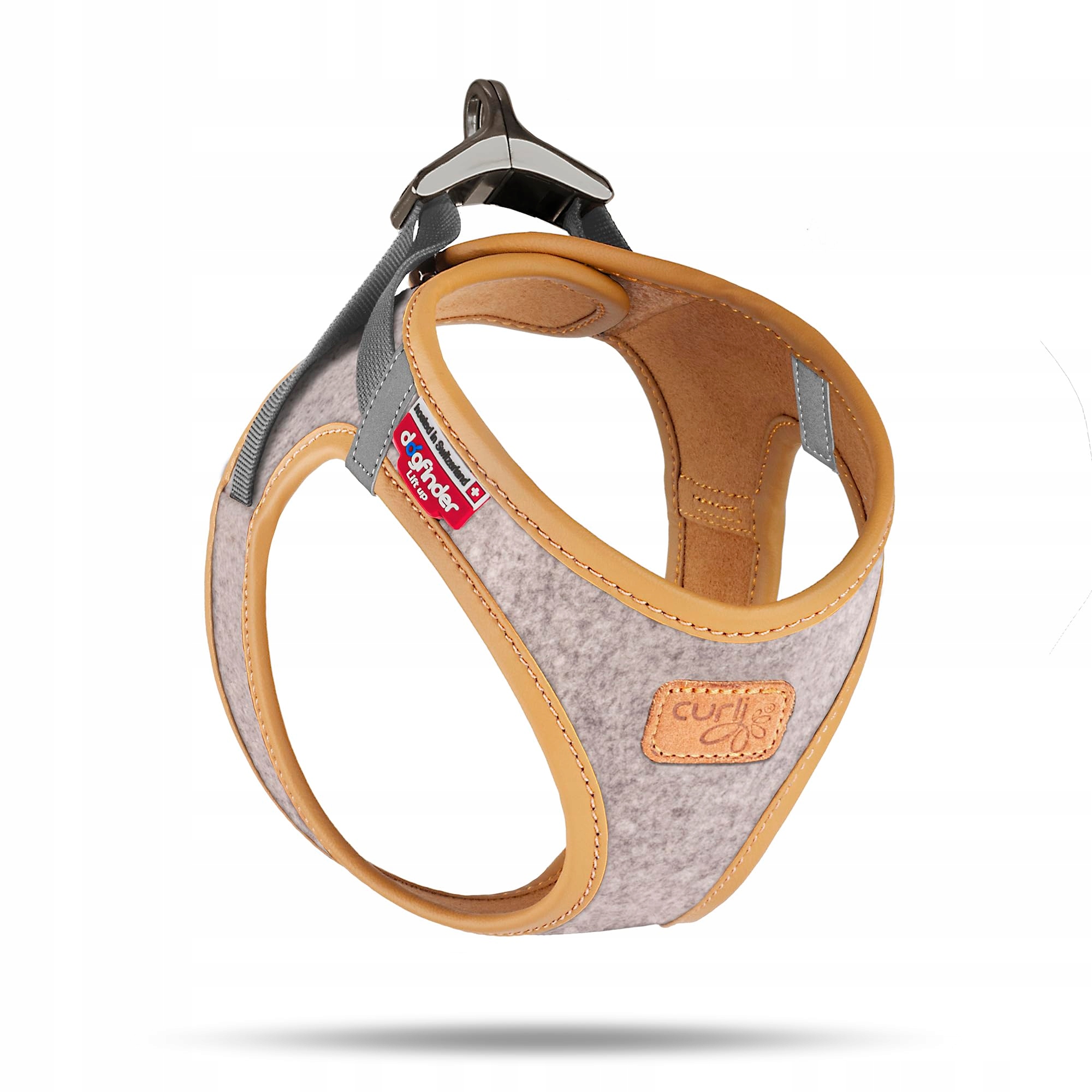 Levně Alpine Curli Clasp Vest Harness Light Grey 3XL