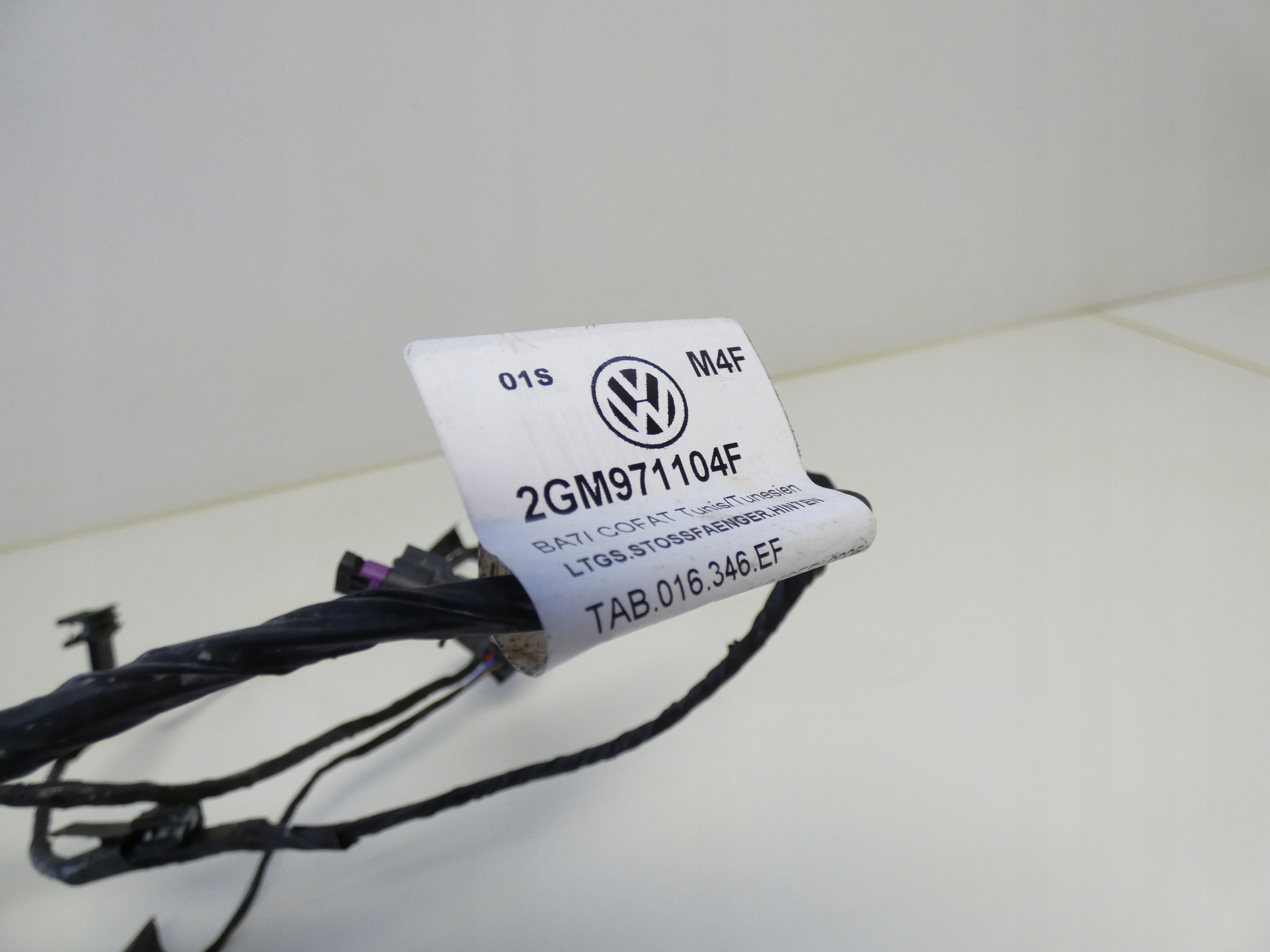 VW T-CROSS 2GM971104F SOTTO 6 PDC CABLAGGIO CABLAGGIO PARAURTI POSTERIORE