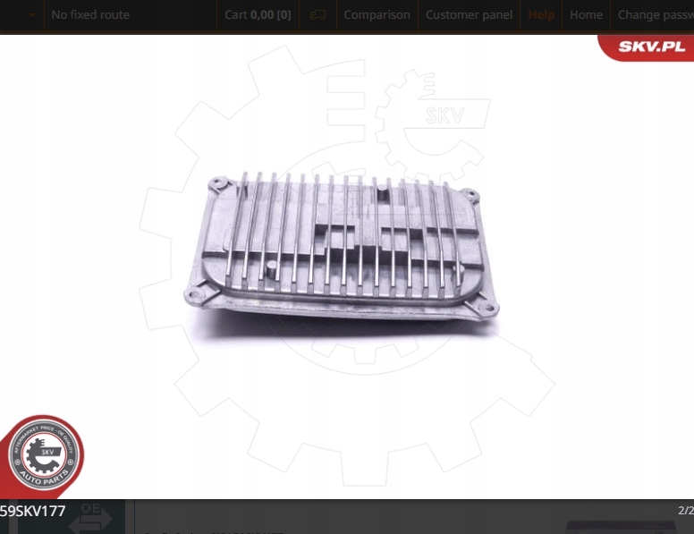 MODUŁ LED, REFLEKTOR MERCEDES-BENZ GLC (X253 C253) Numer katalogowy części 59SKV177