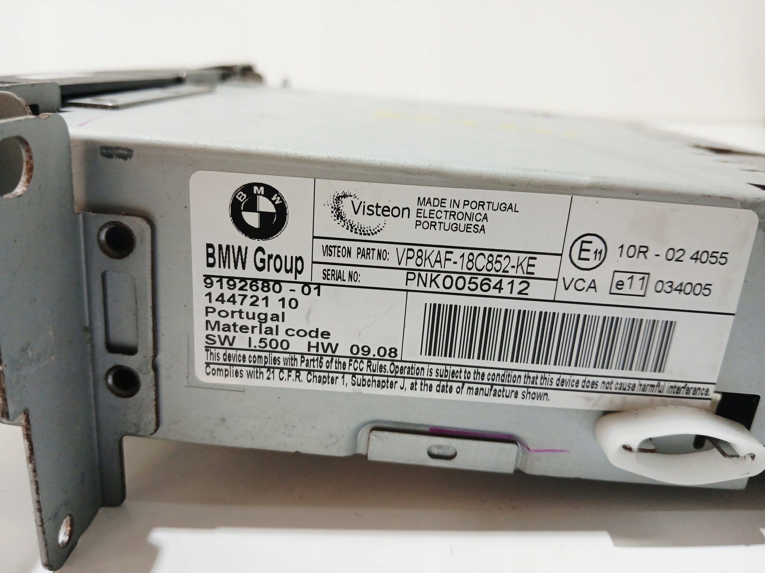 RADIO cd player BMW E60 E61 OE 9192680 (0000366)