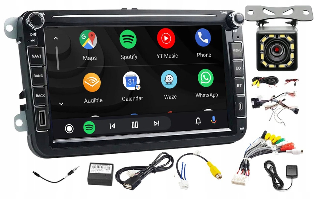 Rádio Navigácia Carplay Android Gps Vw Caravelle 2003-2015 Bt 4GB 64GB