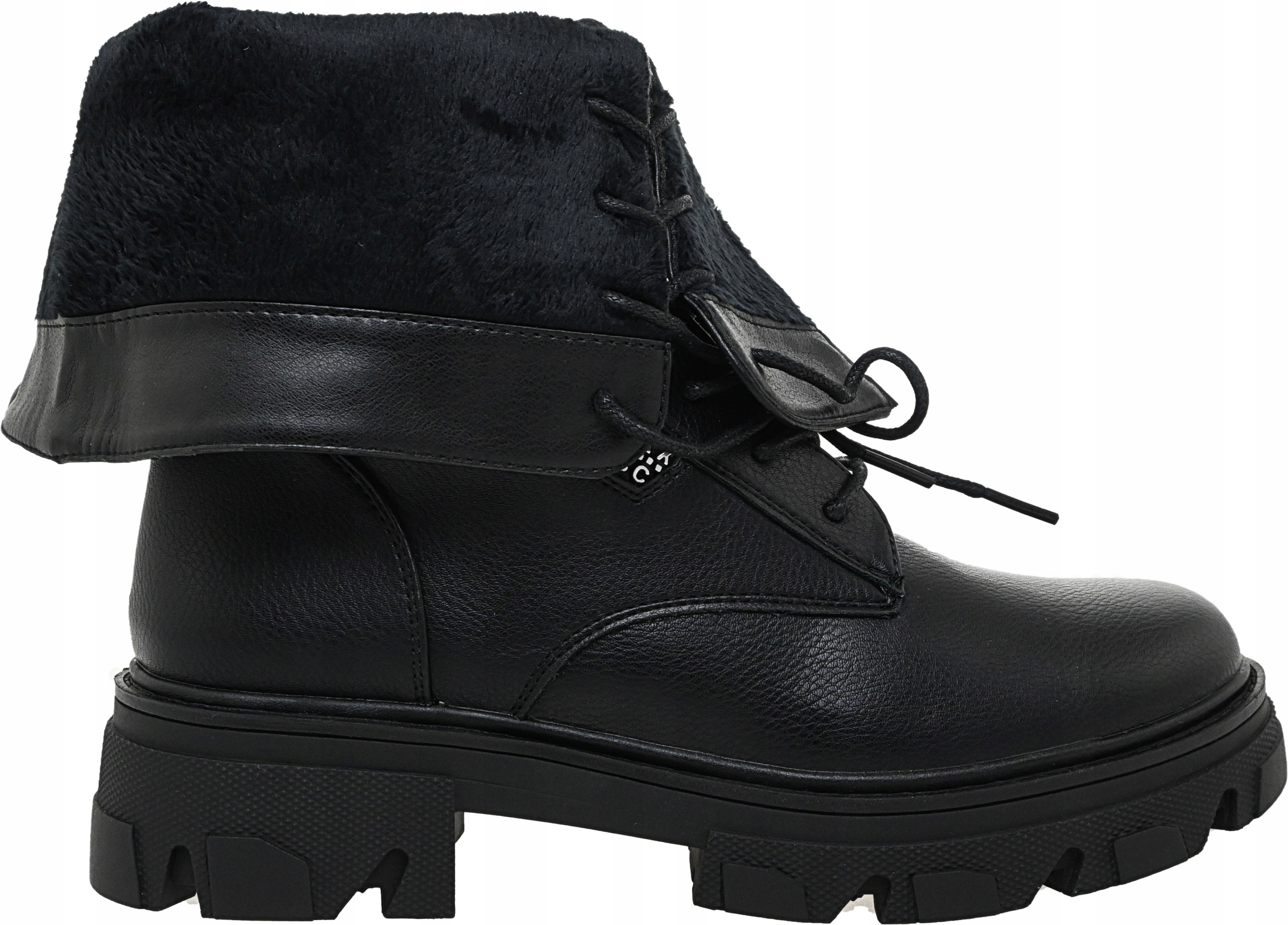 GLANY TRAPERY SERGIO LEONE TR 747 CZARNE PU 37 Oryginalne opakowanie producenta pudełko