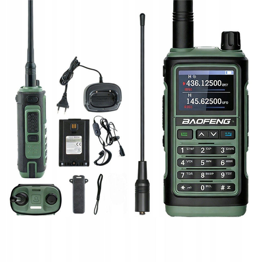 Baofeng UV-17M Dvoupásmové obousměrné rádio s Fm, Noaa a programovatelným