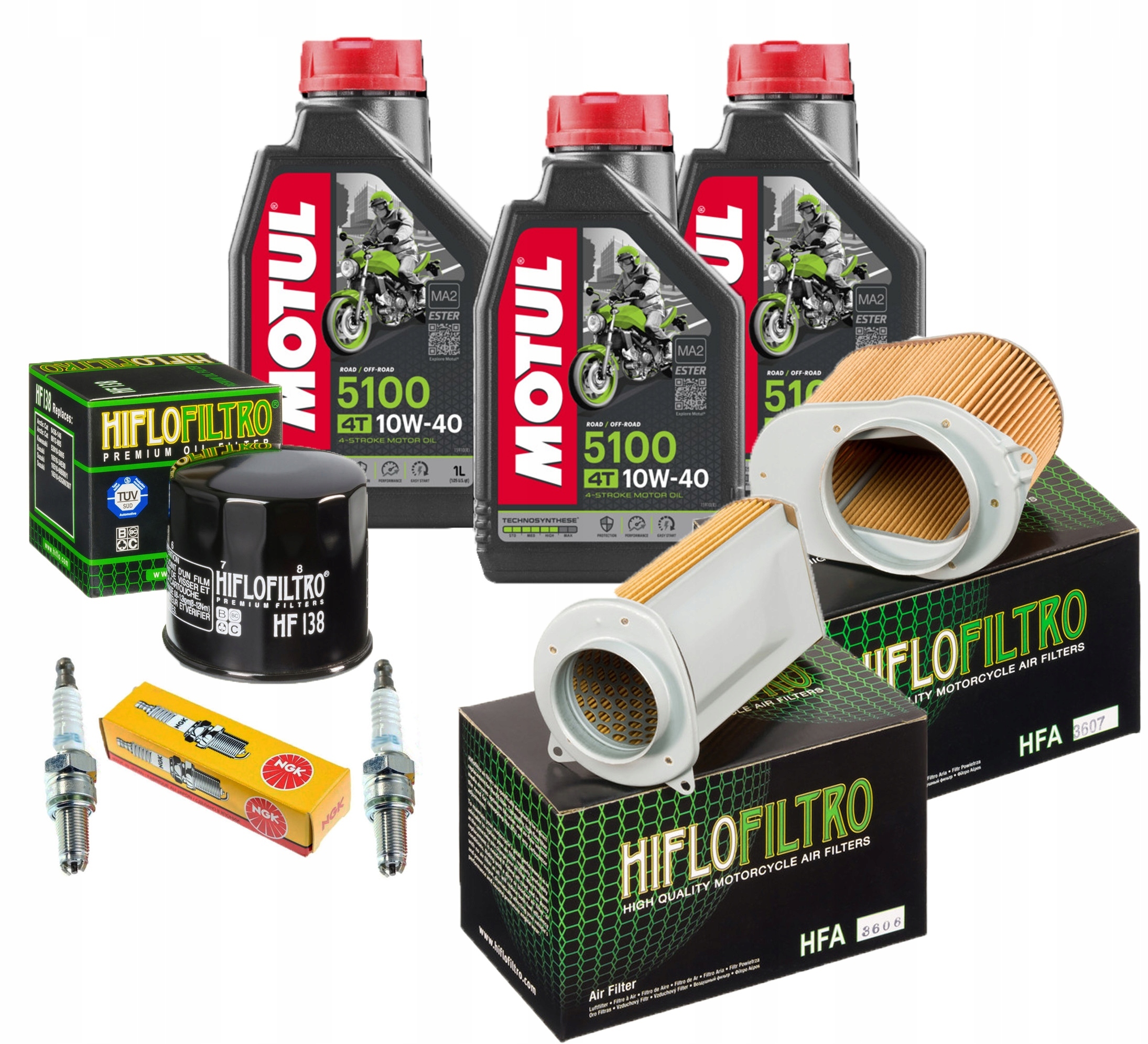 Filtr SUZUKI VS 800 INTRUDER Olej Motul Świece