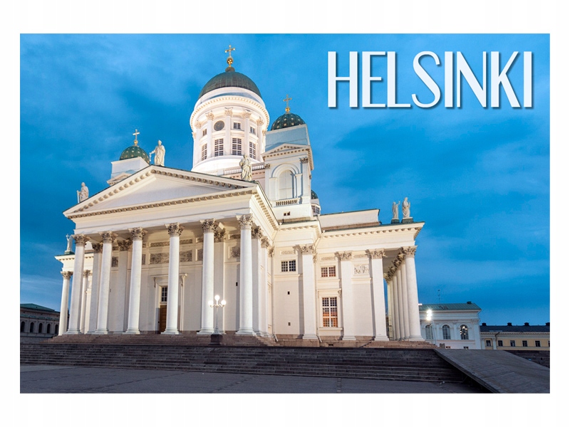 

Helsinki Katedra Kościół Magnes na lodówkę