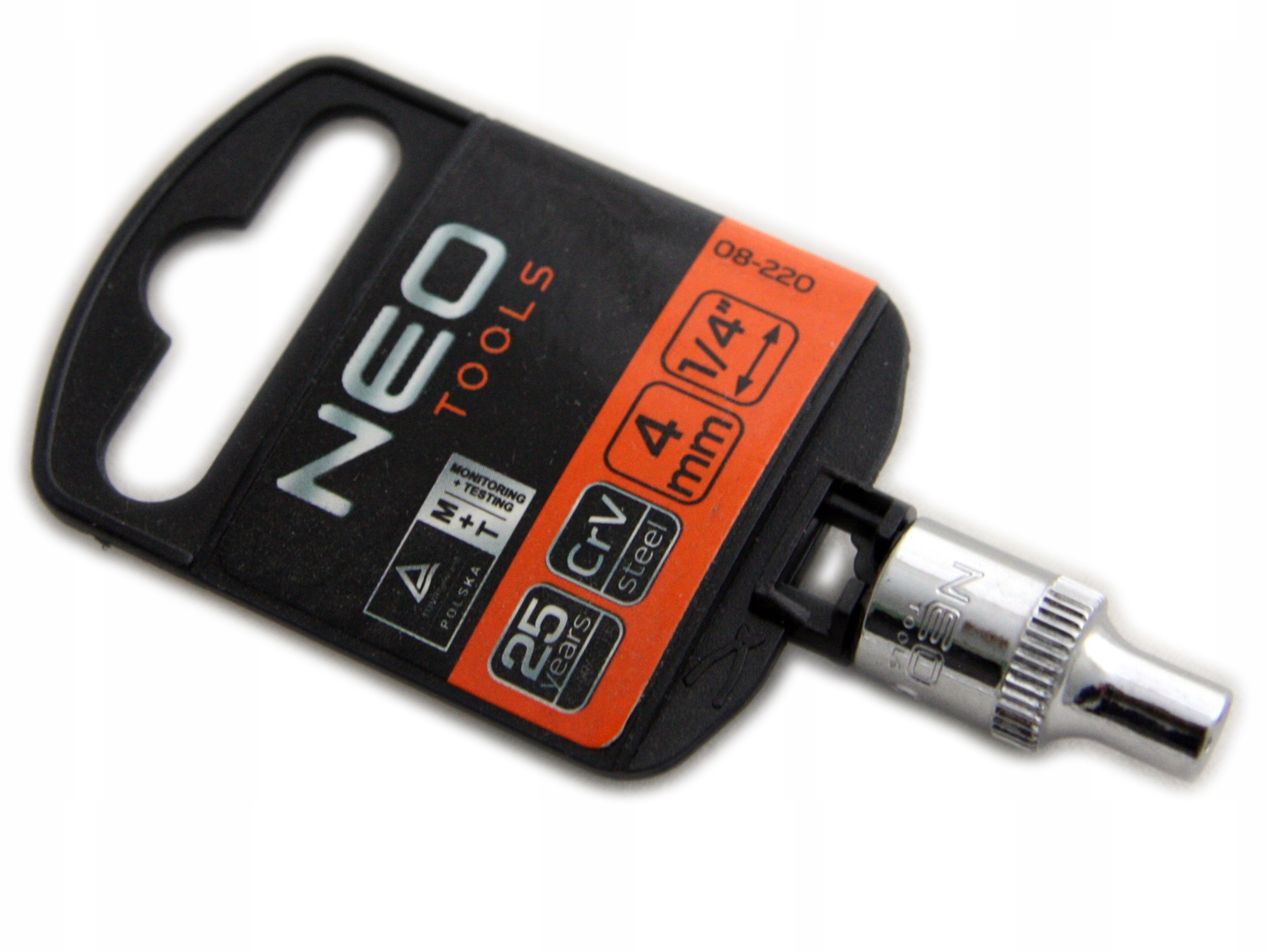 

Nasadka sześciokątna 1/4" 4mm 08-220 Neo