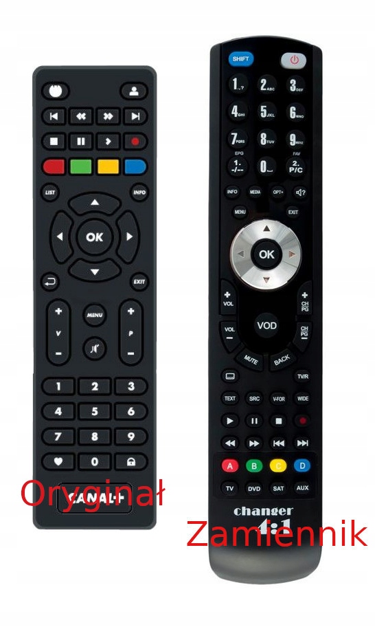 

Pilot zamiennik do Canal+ DSB4300 Nc+