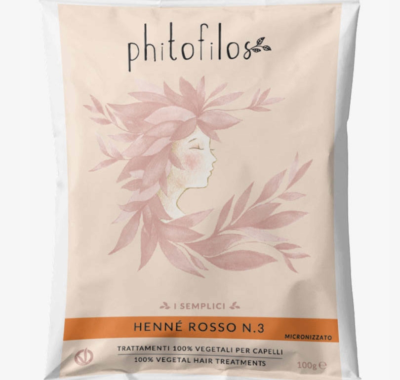 Henna Indyjska Phitofilos Rosso N.3 SKLEP