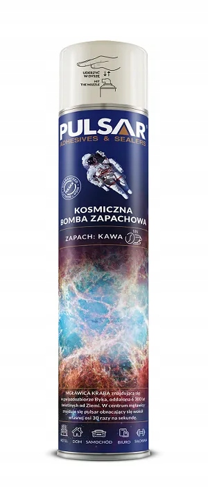 ODŚWIEŻACZ POWIETRZA SPRAY PULSAR ZAPACH KAWA 750 ml