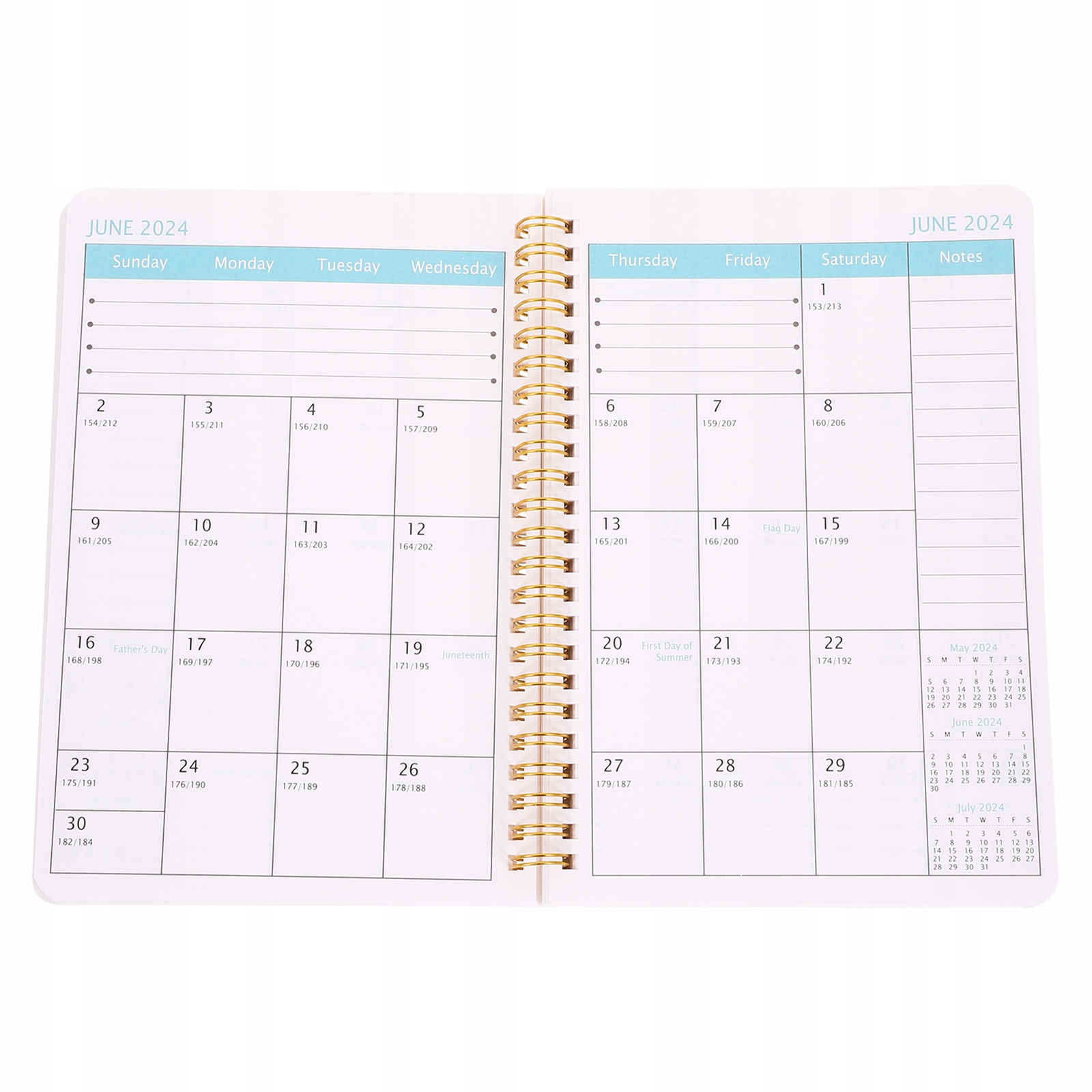 Notatnik studencki Craft Agenda 2024 Biuro Księgi Rozmiar A4