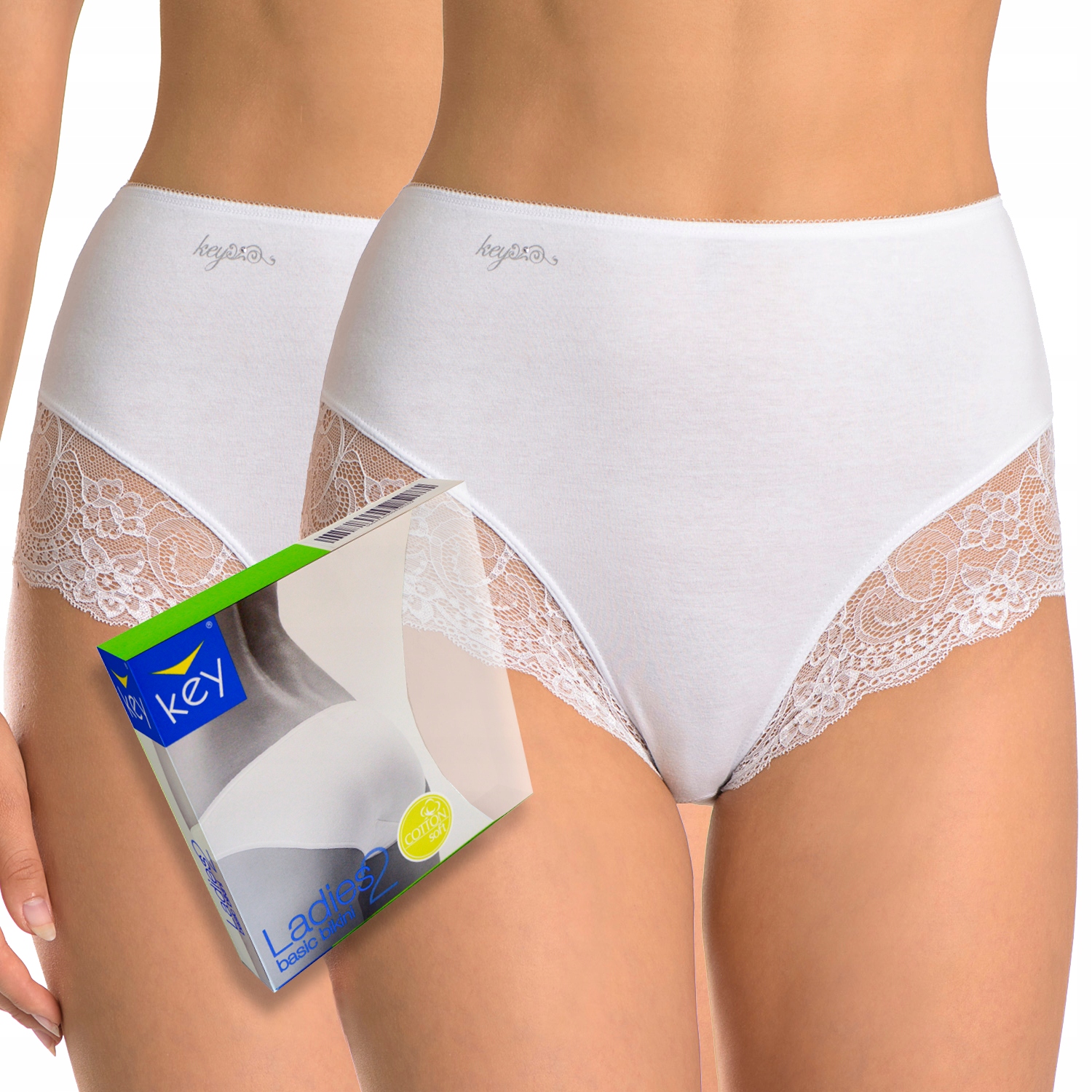 

Key figi damskie 2Pak wysokie bikini L