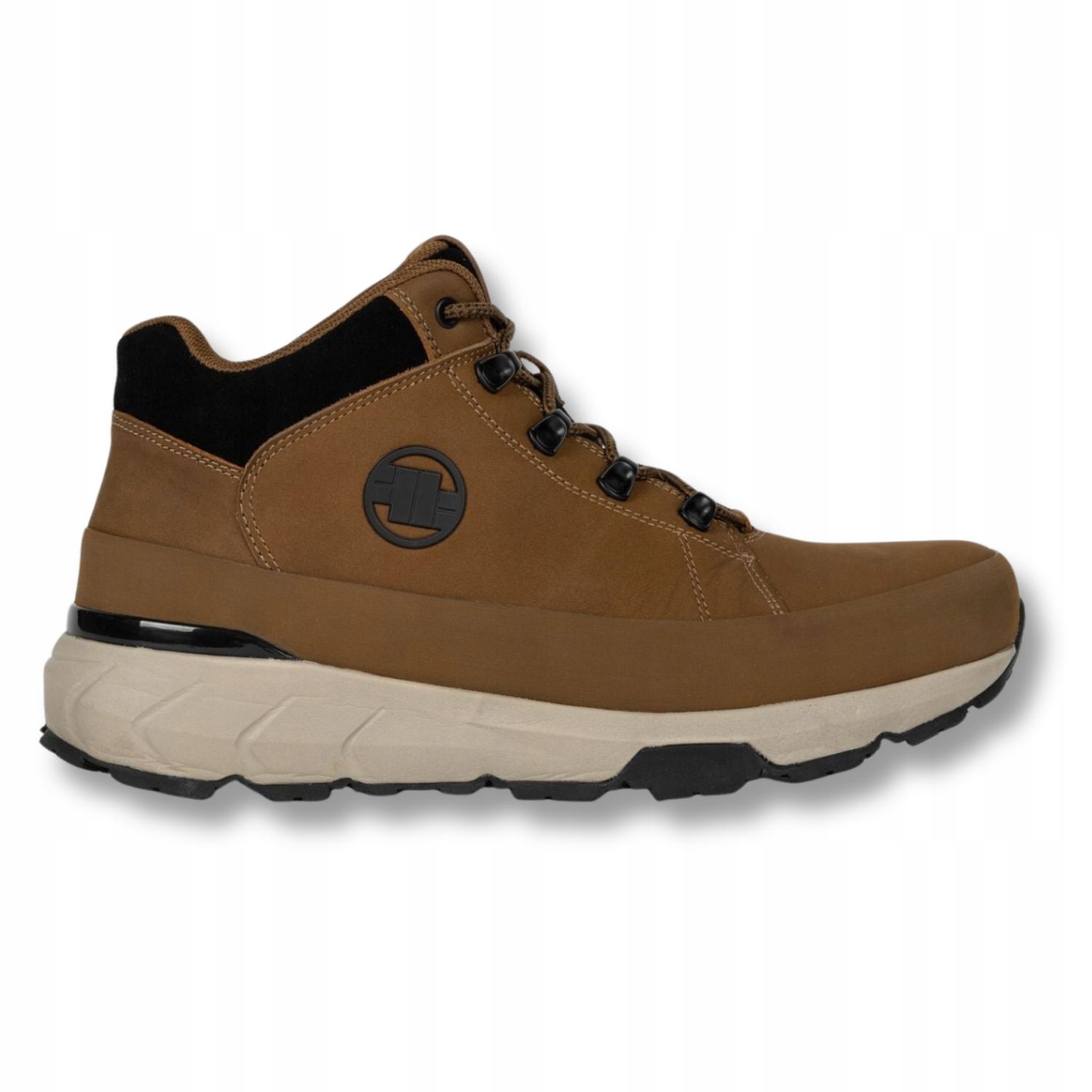 Outdoorové boty Pitbull semišové, vysoké, pohodlné Cabrillo