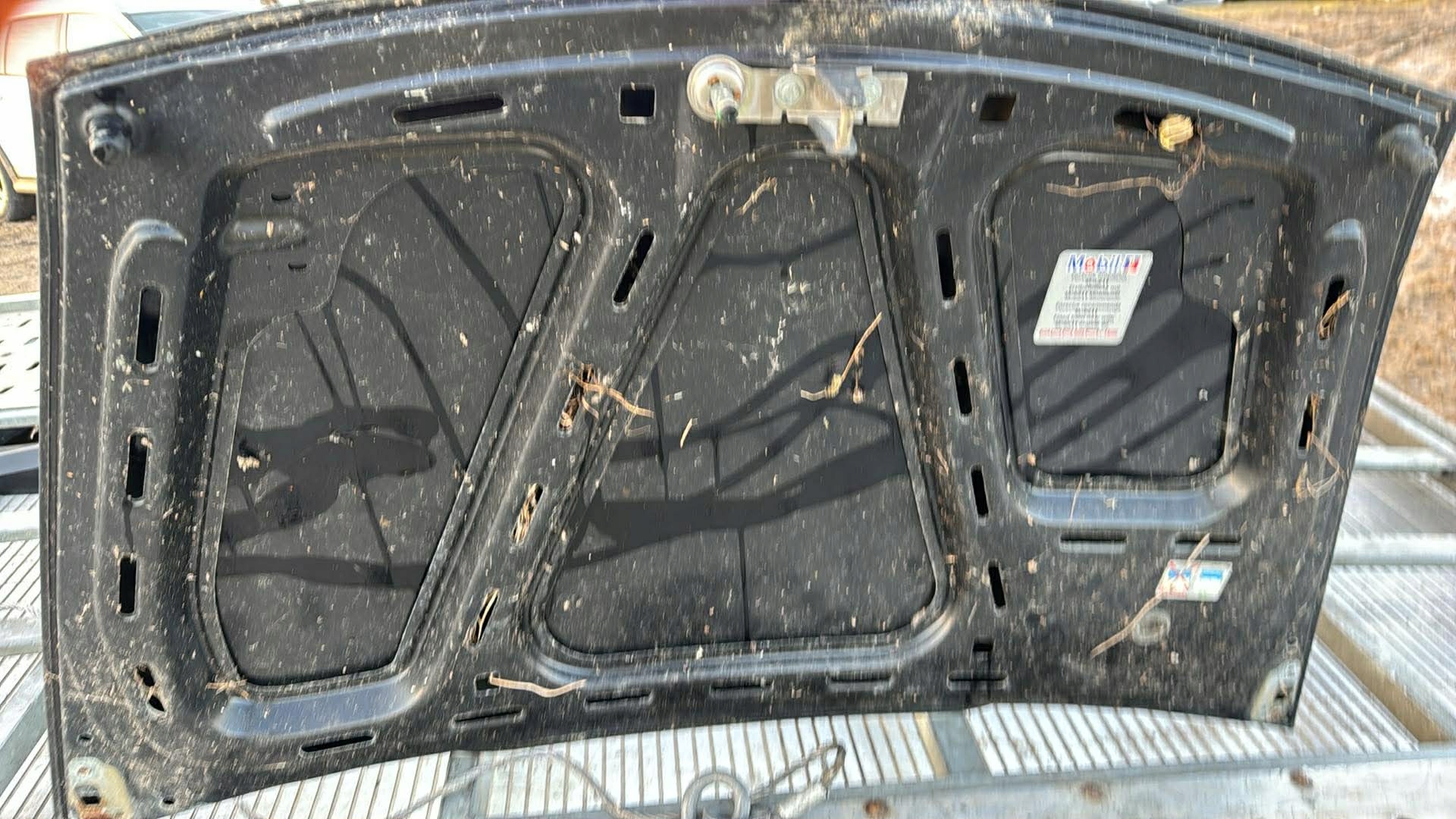 trunk door boot PORSCHE BOXSTER 986 black
