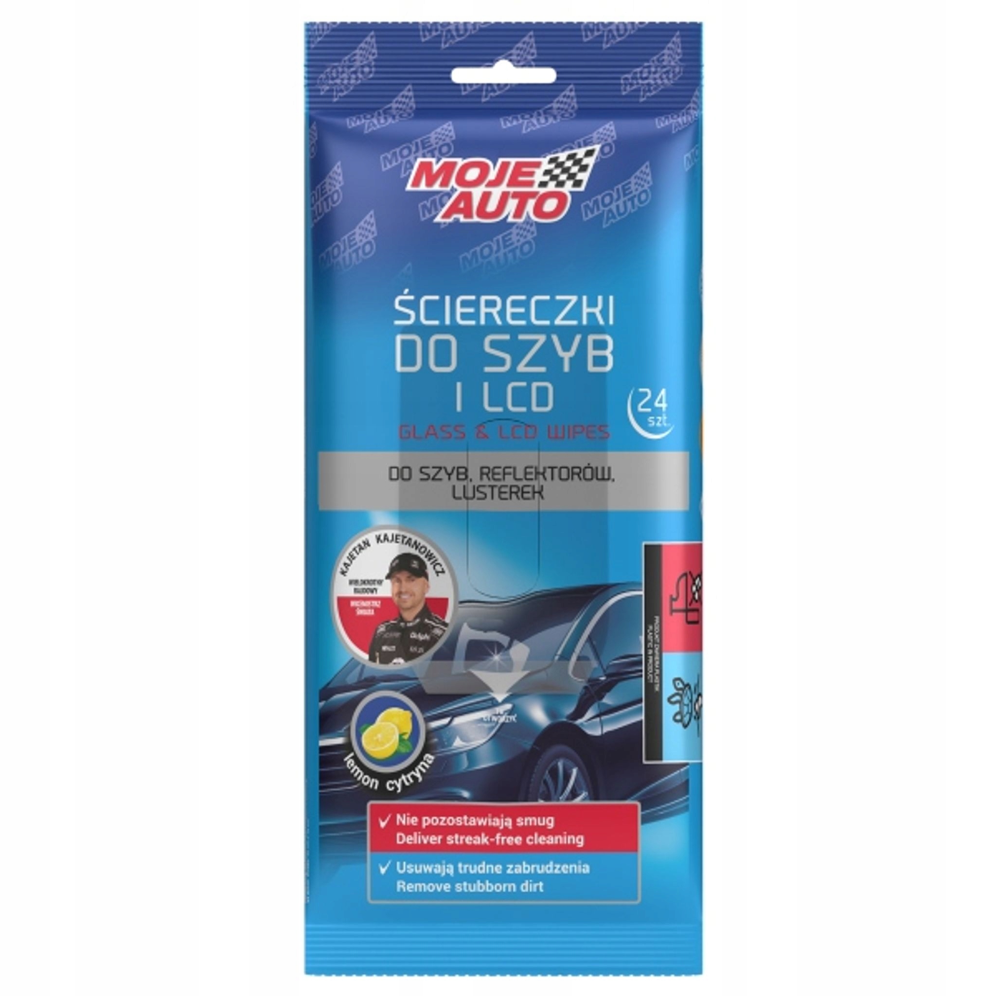 Ściereczki Do Szyb 24SZT. Moje Auto AMT19-057 Moje Auto