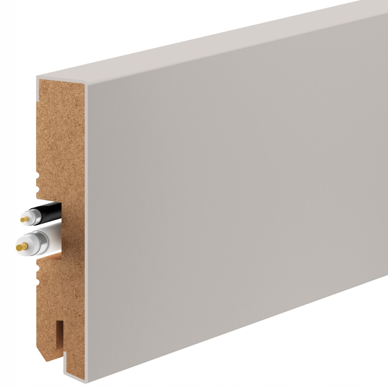 LISTWA MDF 80 STYL KASZMIR FOLIA+ 16x80x1000mm