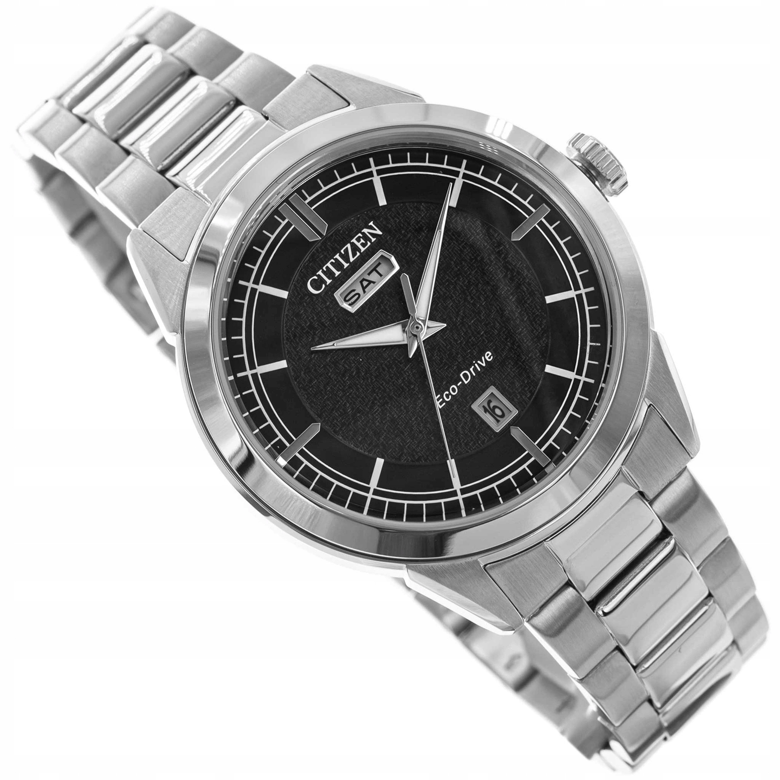 Pánské Hodinky Citizen AW0151-85E Eco-drive Elegance Stříbrné S Náramkem