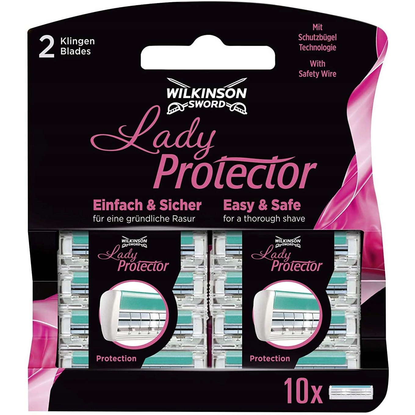 

10x Wkłady Nożyki Wilkinson Lady Protector